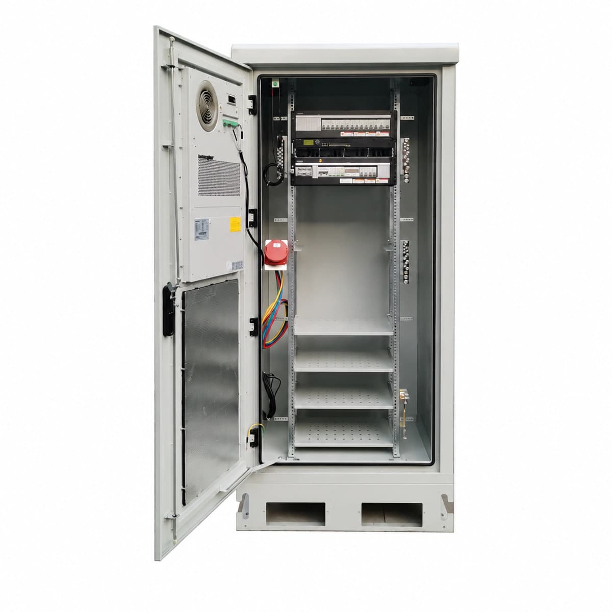 Huawei 2.1m Outdoor Telecom Power Cabinet (Integrated ETP4850G -48V DC 200A-300A Dual-Compartment IP55)