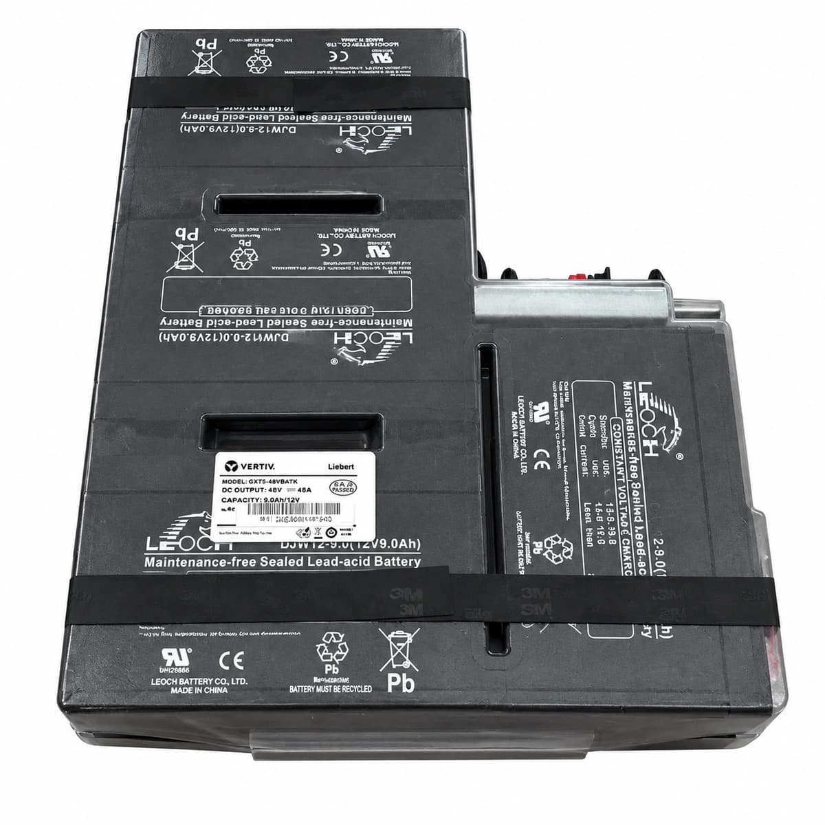Vertiv Liebert GXT5 48V Batkit 2U Rack/Tower External Battery Cabinet (VTV-BAT-GXT5-48VBATKIT) Official Studio Photo 2