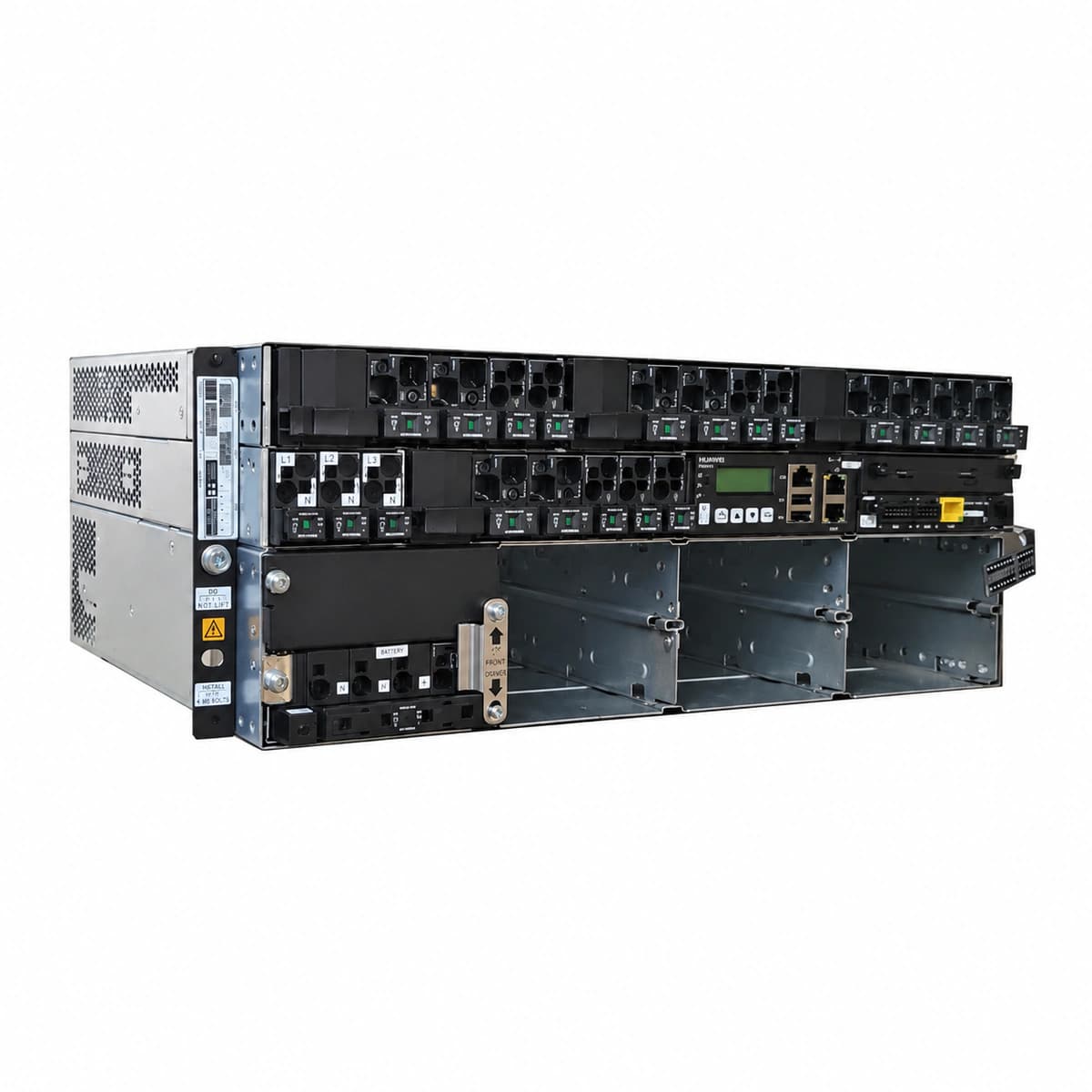 Huawei ETP48400-C4A1 9U 400A Embedded Telecom DC Power Subrack System (with SMU02C & R4850 Compatibility) Official Studio Photo 1