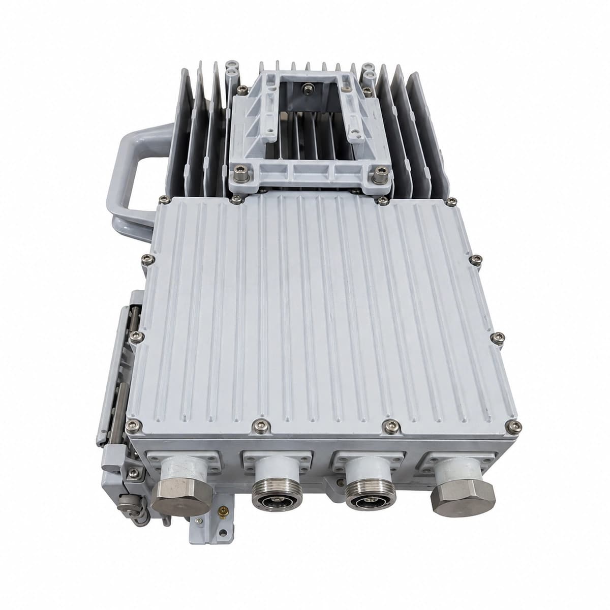 Unité radio distante ZTE ZXSDR R882A S8500 (Unité radio distribuée extérieure multi-porteuse) - Vue de face officielle