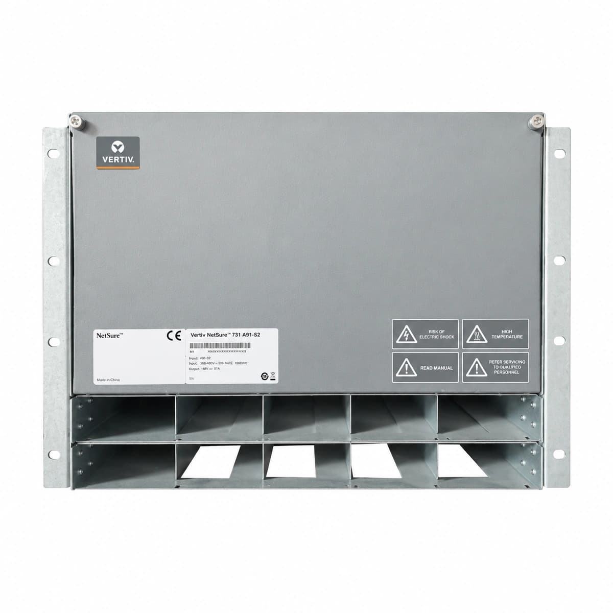 Vertiv NetSure 731 A91-S2 Official White Background Photo View 1