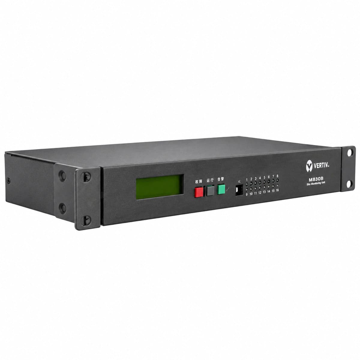 Vertiv BM-CM6S Online-Batteriestrang-Überwachungsmodul (Zellinnenwiderstands- und Spannungstelemetrie) Offizielles Produktfoto auf reinweißem Hintergrund 3
