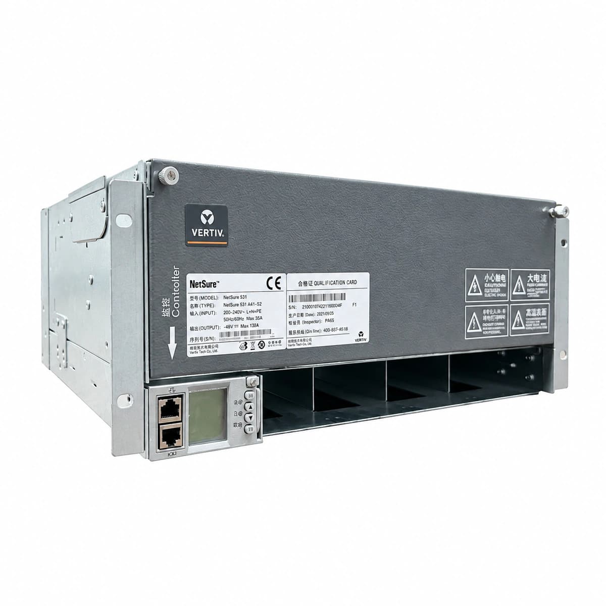 Vertiv Vertiv NetSure 531 CAA Official Clean White Photo View 1