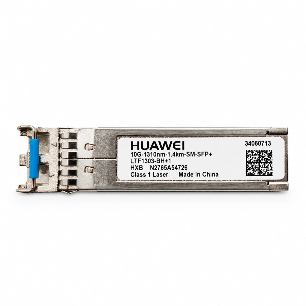 Huawei 10G-1310NM-1.4KM-SM-SFP+ pure white studio product shot