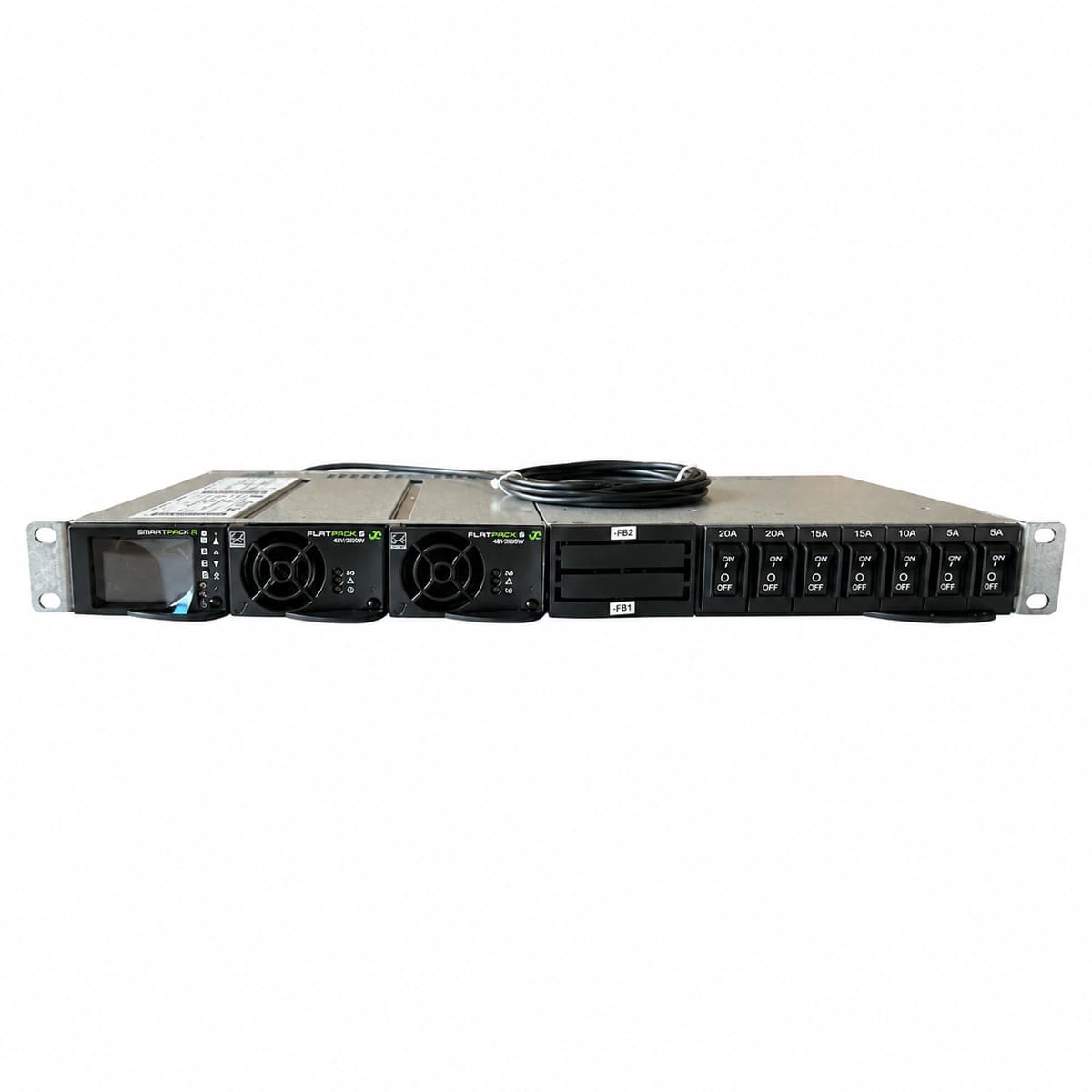 ELTEK CT0S0201 Embedded Telecom DC Power Subrack System (-48V 150A-300A / Flatpack2 & Smartpack) Official Studio Photo 3
