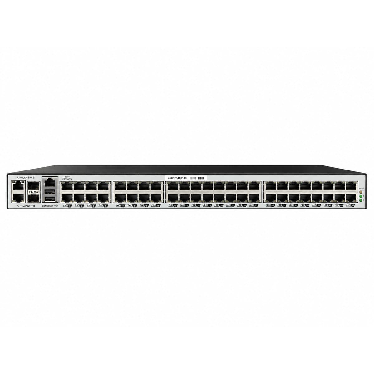 Vertiv KVM8048 Industrielles Stromversorgungssystem - Offizielle Vorderansicht
