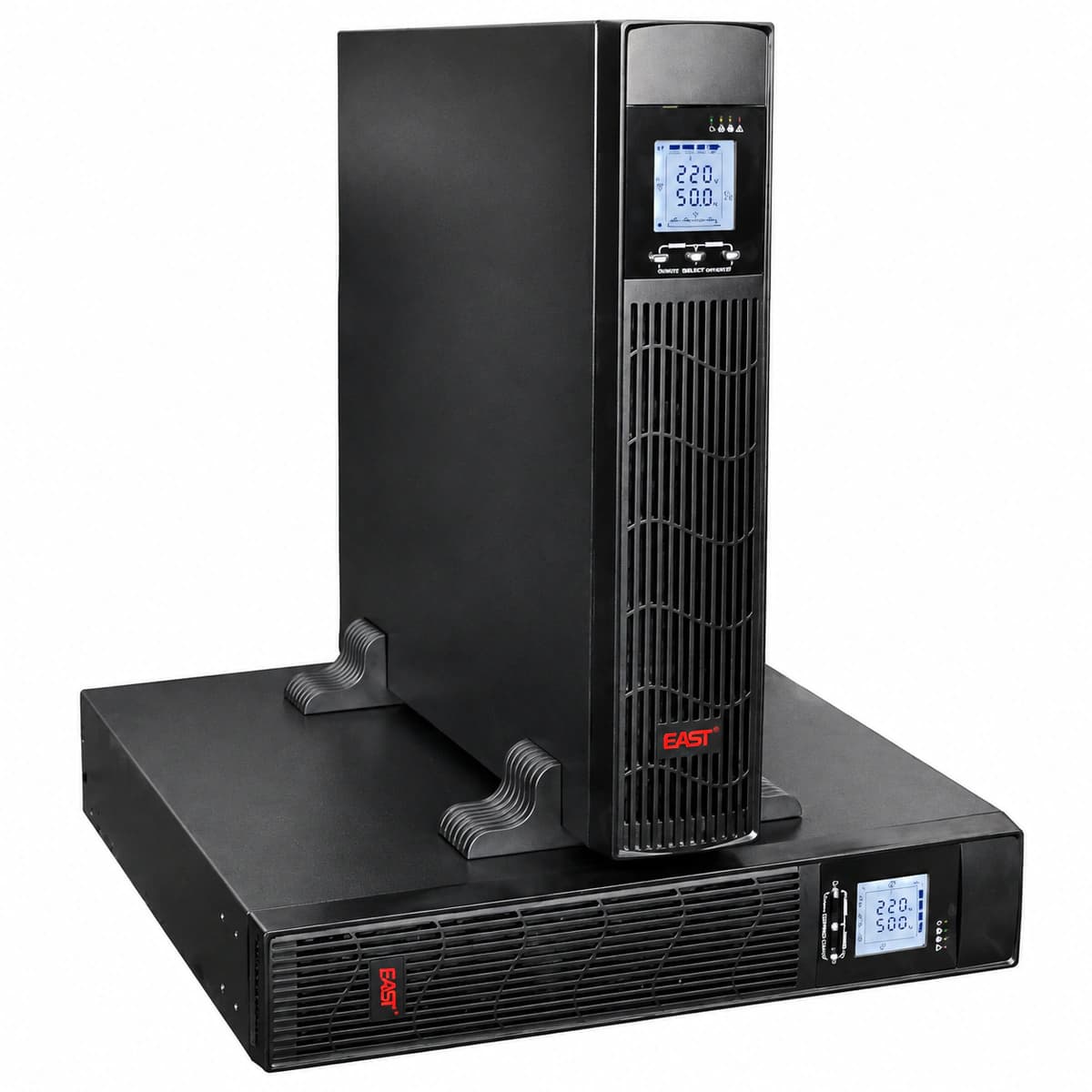 East EA900RT 1kVA-10kVA Rack/Tower Dual Conversion Online High-Frequency UPS (2U/3U)