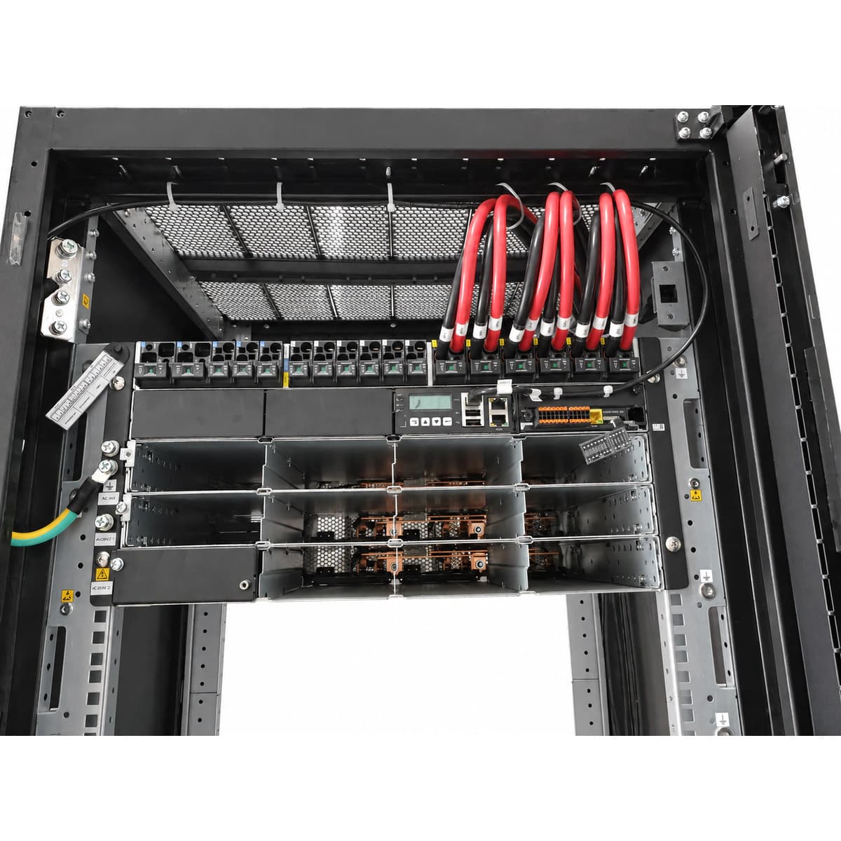 Huawei MTS9606B-N20C1 Outdoor Integrated Telecom Power Cabinet (IP55 Dual-Compartment Heat Exchanger) - Official Front View