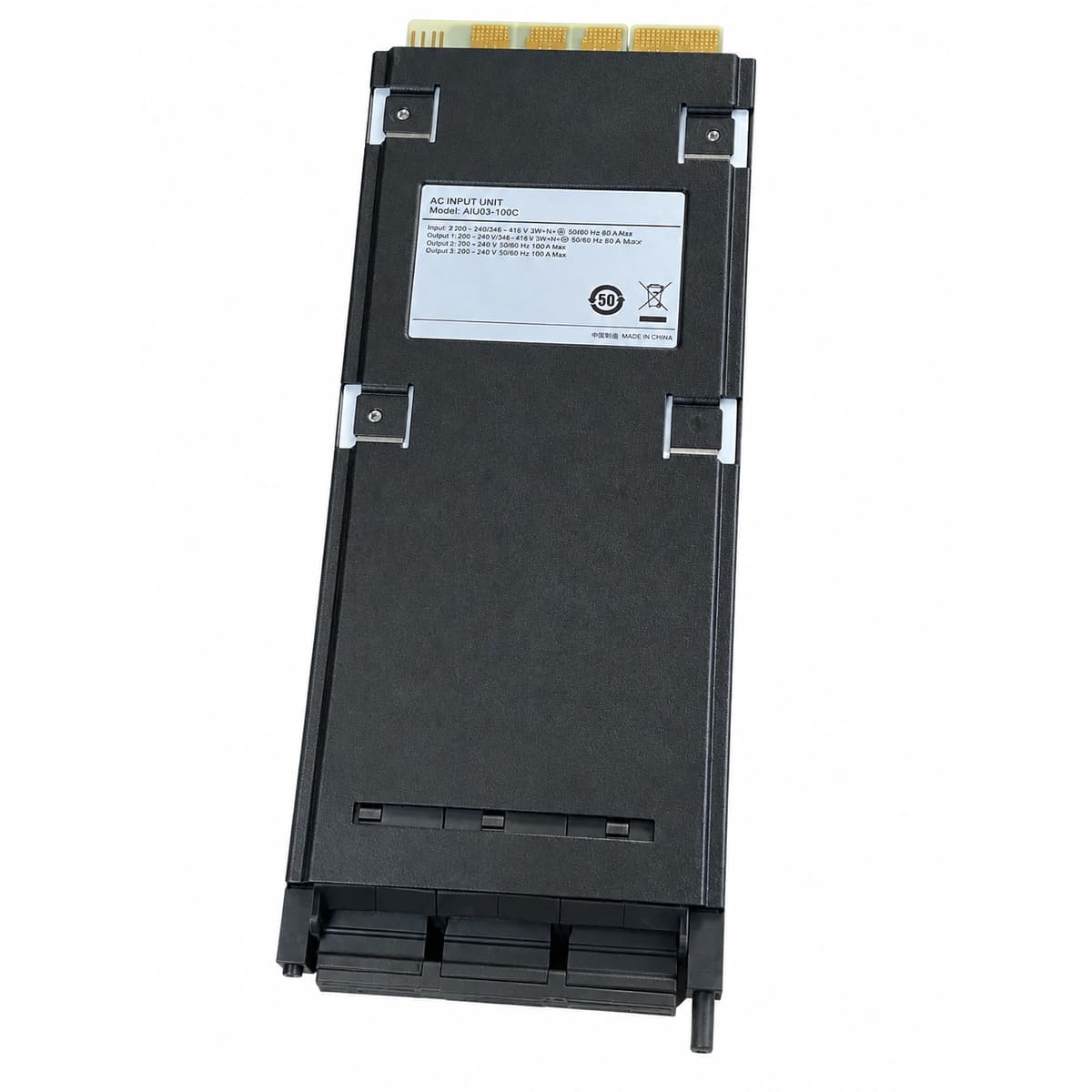 Huawei AIU03-100C AC Input Unit Power Module (200-240V/346-415V 100A Busbar Blind-Mate)