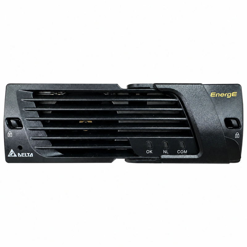Delta DPR2900B-48 Telecom Power Rectifier Module (48V 50A 2900W Hot-Swap) - Isometric 45-Degree Angled View