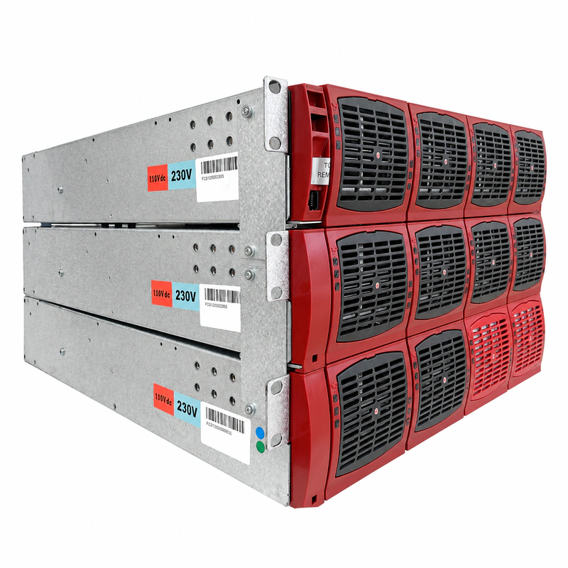 CE+T TSI 25kVA Modular Inverter Subrack (48V/60V DC to 230V AC Industrial Inverter Chassis) - Official Front View