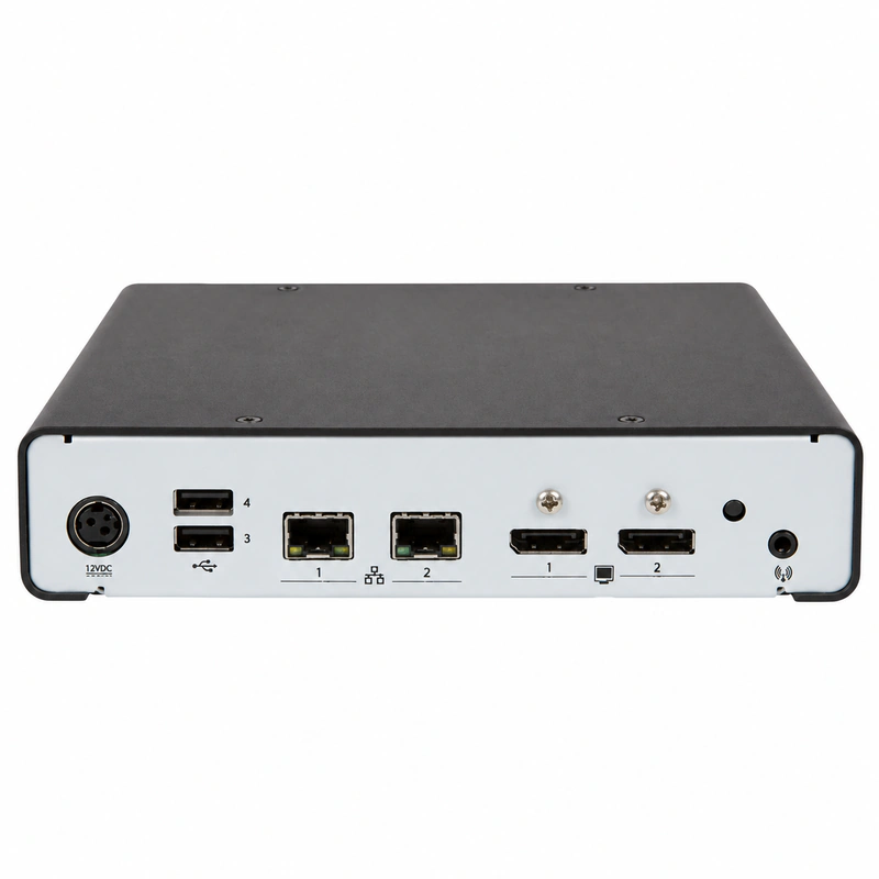 Vertiv Avocent HMX6200T 4K IP Matrix KVM Transmitter (Dual DP Dual SFP+ High-Performance) - Official Front View