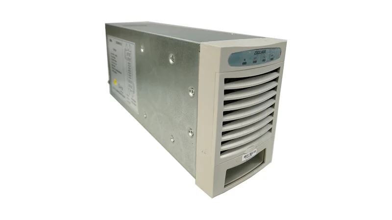 ZTE ZXD2400 telecom switch-mode rectifier module official front view photography