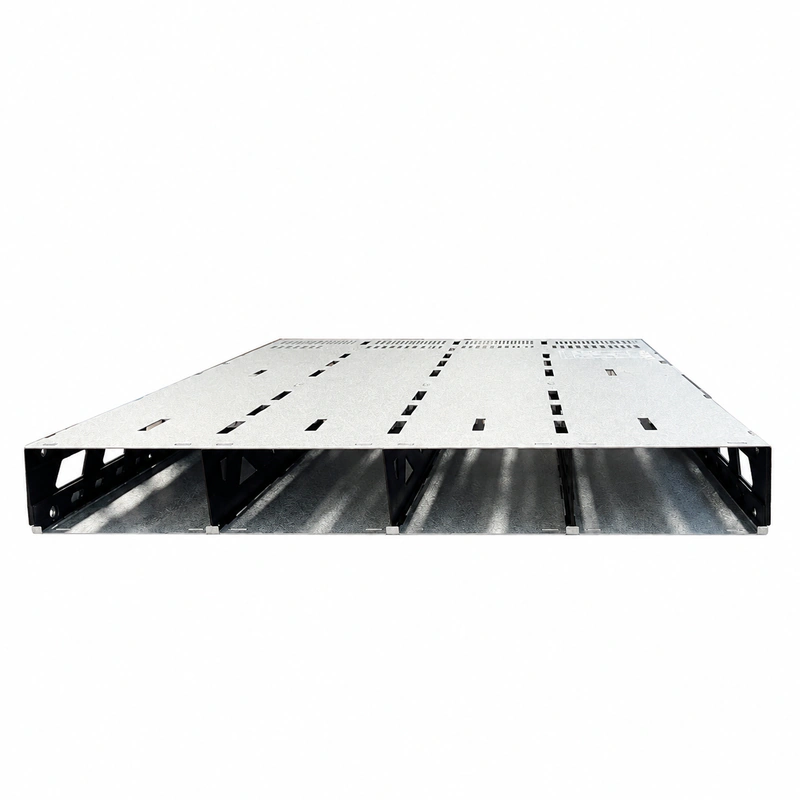 رف طاقة عالي الكثافة Eltek 268035 Flatpack2 4AC HC مقاس 19 بوصة بارتفاع 1U بقدرة (12kW/240A HVDC/-48V)