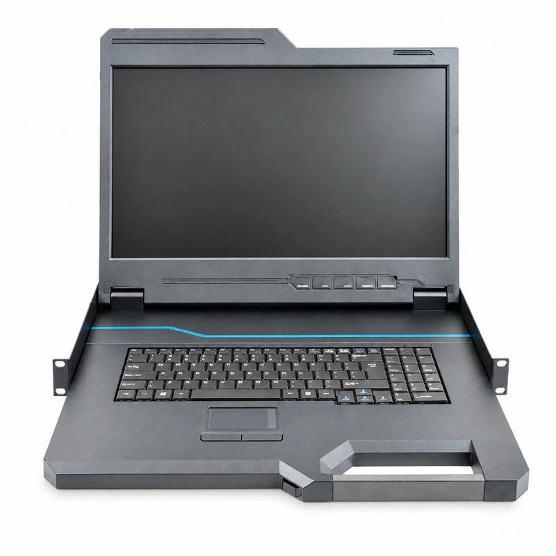 Vertiv Avocent CFP185KMM 18.5-Inch Rackmount LCD KVM Console (1U Integrated Drawer) - Official Front View