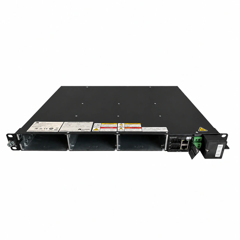 Huawei ETP23003-C1A1 Embedded DC Power System (-48V 30A 1U Ultra-Compact Subrack) - Isometric 45-Degree Angled View