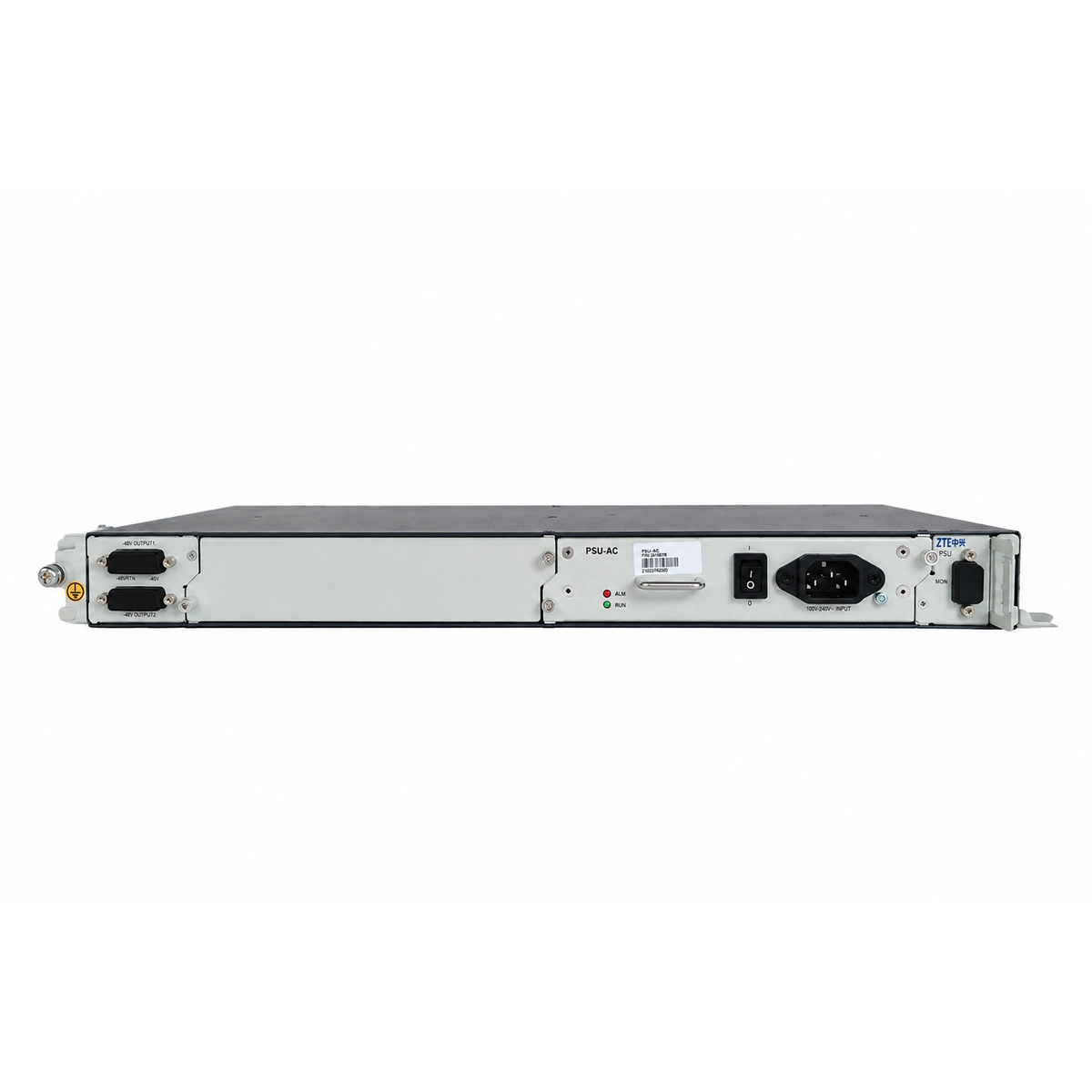 ZTE PSU-AC Embedded Power Supply System (AC Distribution & Outdoor Power Subrack) - Official Front View