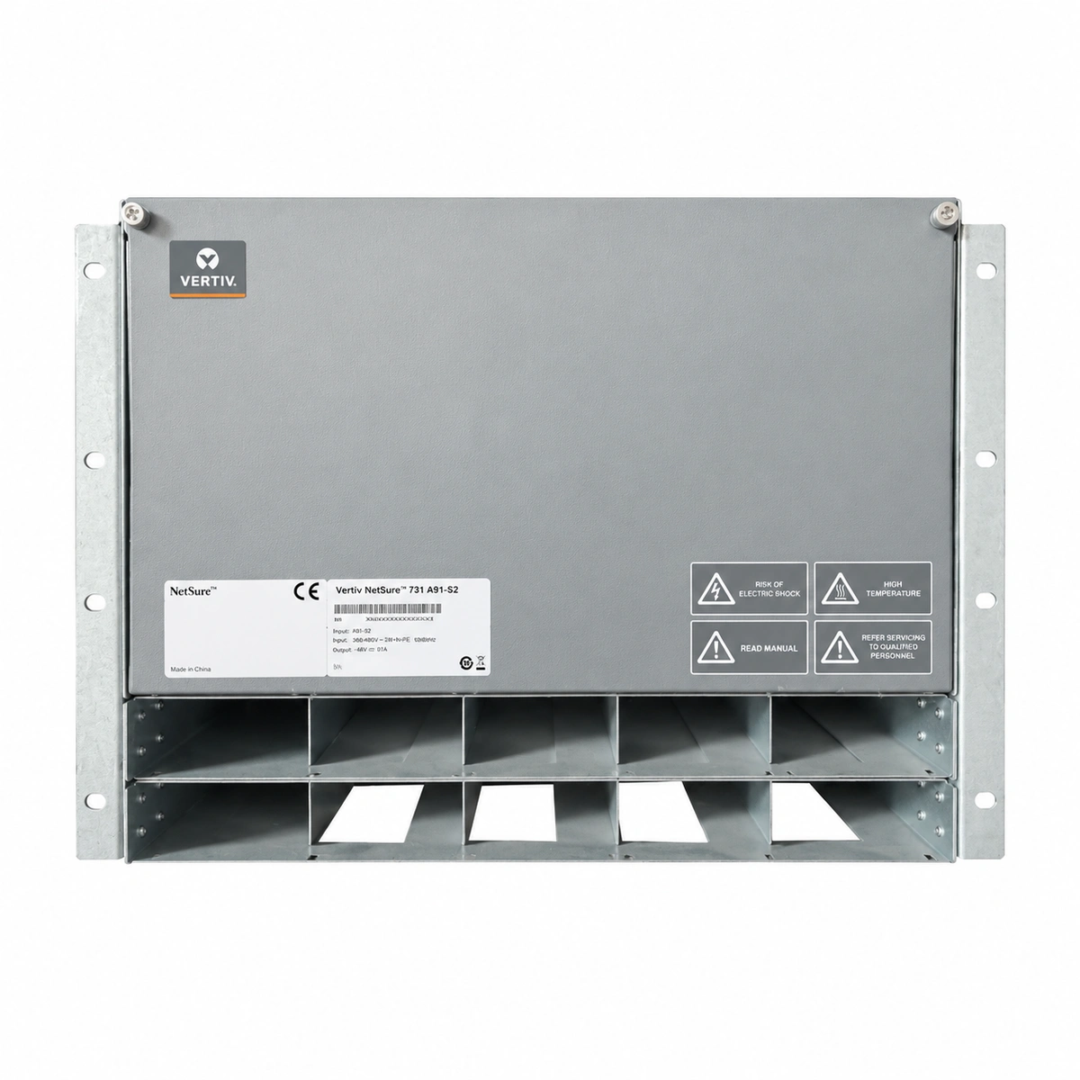 Vertiv NetSure 731 A91-S2 Official White Background Photo View 1