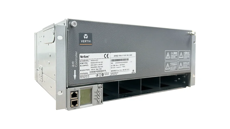 Vertiv NetSure 531 A41 embedded DC power system original factory photography