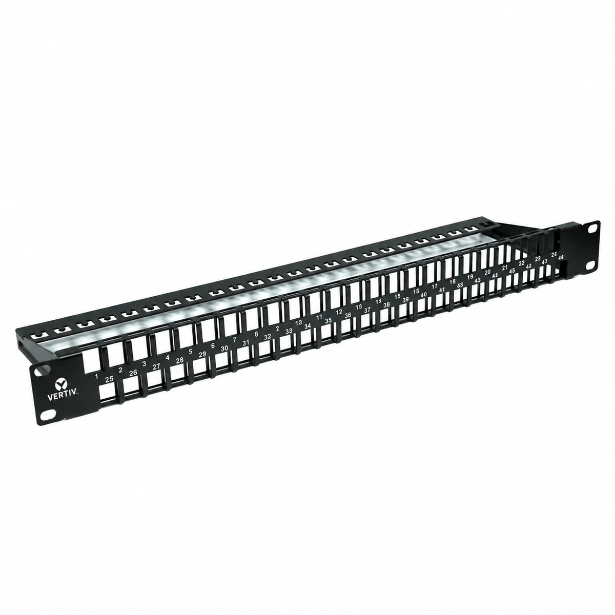 Vertiv Vertiv SCC Copper Patch Panel Official Clean White Photo View 2