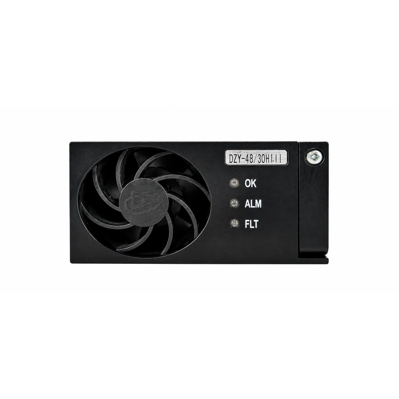 DPC DZY4830HIII Telekom-Stromversorgungs-Gleichrichtermodul (48V 30A 1740W kompaktes Baugruppenträger-Modul) - Offizielle Vorderansicht