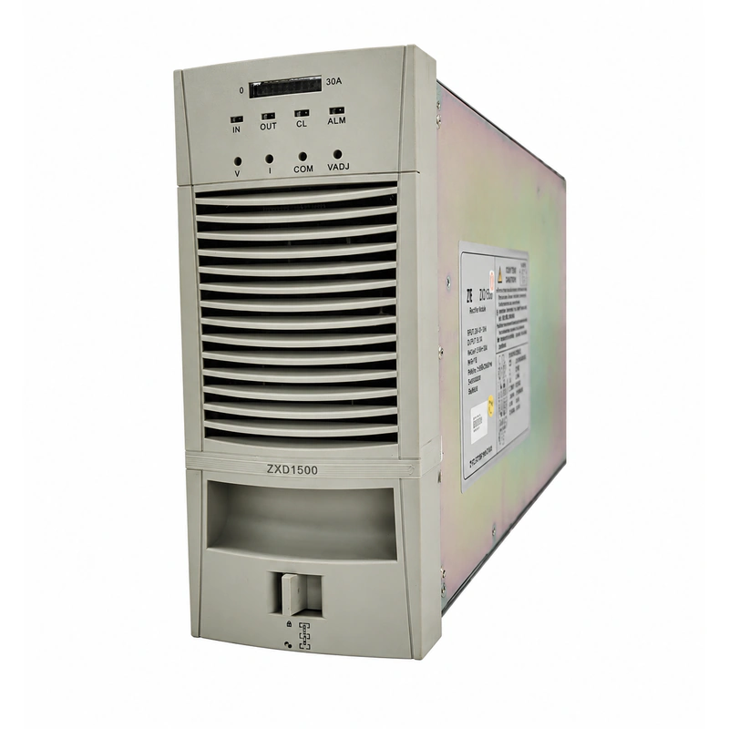 ZTE ZXD1500 (V3.0) Switch-Mode Telecom Rectifier Module (-48V 30A 1740W 80~300VAC Wide Input) - Official Front View