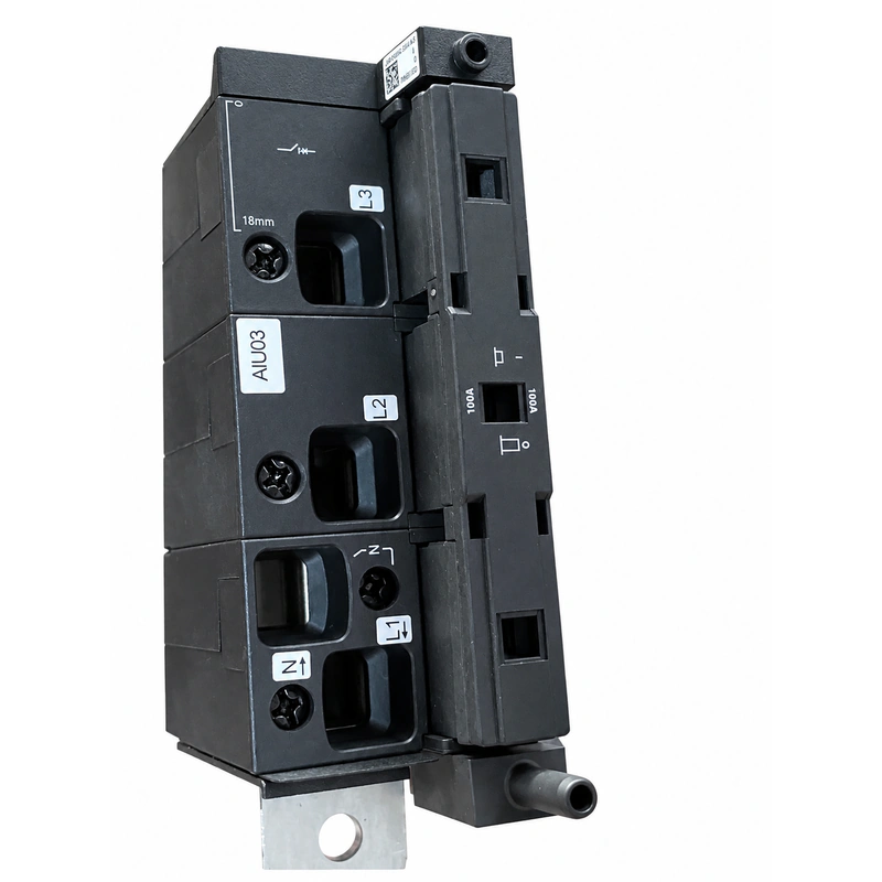 Huawei AIU03-100C AC Input Unit Power Module (200-240V/346-415V 100A Busbar Blind-Mate) - Nameplate & Electrical Specifications