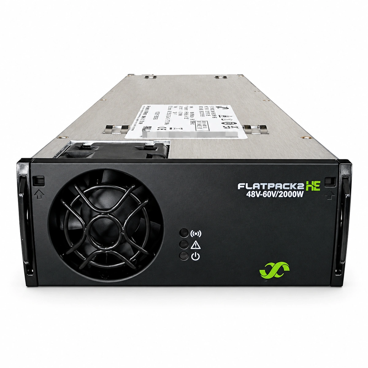 RICEWIND Eltek Flatpack2 48/3000 HE Rectifier Module (241115.705 48V 3000W 96.5% Efficiency) - Internal components and precision control module