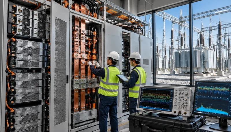 AI Power Spikes Demand Chip-to-Grid Engineering: Subsynchronous Oscillations, Millisecond Damping, and 800V DC Topologies