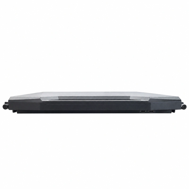 Vertiv CLRA19KMM 19-Inch Ultra-Slim Rackmount LCD KVM Console (1U Dual-Rail Clamshell Drawer with Touchpad) - Rear Backplane & Terminals View