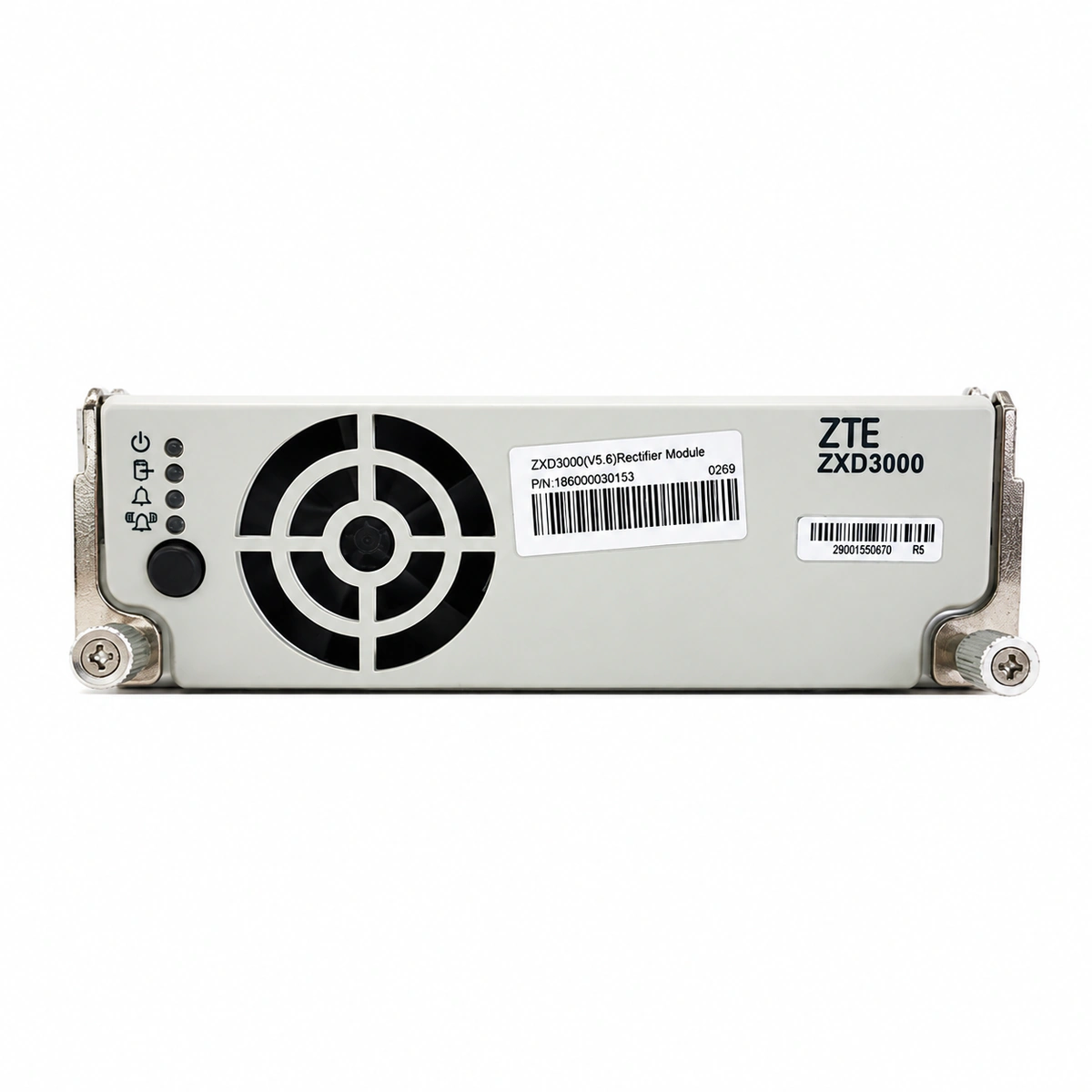 وحدة مقوم اتصالات عالي الكفاءة ZTE ZXD3000 بجهد (48V وتيار 60A وقدرة 3000W)