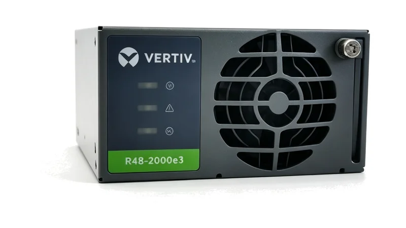 维谛 Vertiv eSure R48-2000e3 高效通信整流模块官方原厂实拍居中特写白底图